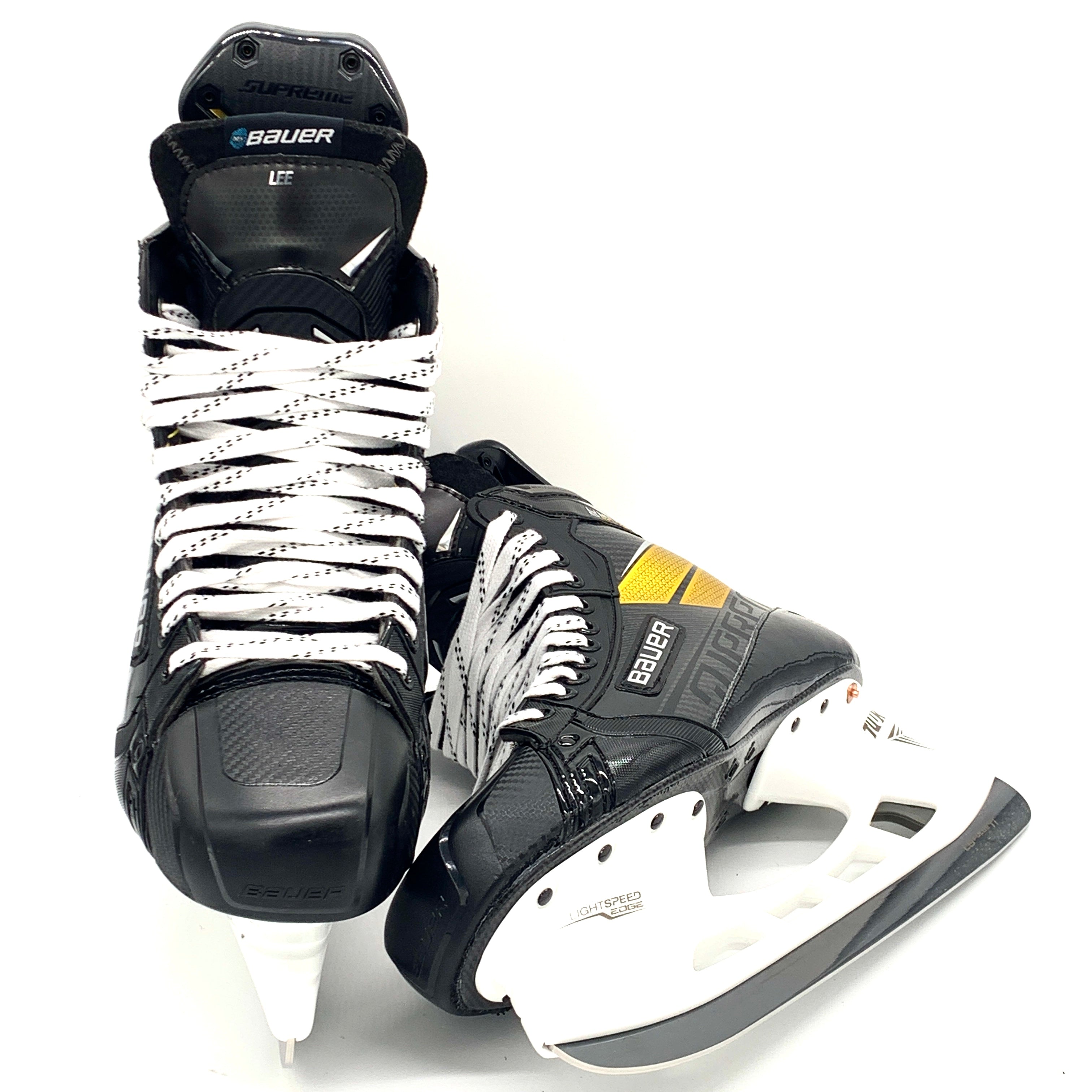 Bauer Supreme Ultrasonic - Patins de hockey Pro Stock neufs - Taille 12,5D